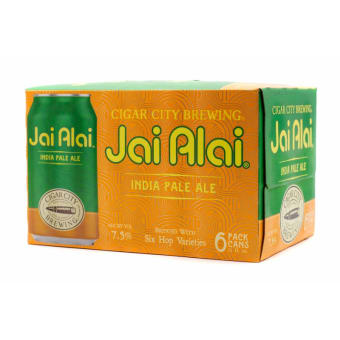 Cigar City Jai Alai IPA - 6 cans / 12oz