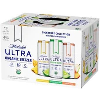 Michelob Ultra Organic Seltzer 12pk can