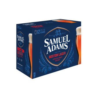 SAMUEL ADAMS BOSTON LAGER 12 PK CAN
