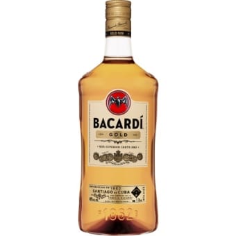 BACARDI GOLD RUM 1.75L