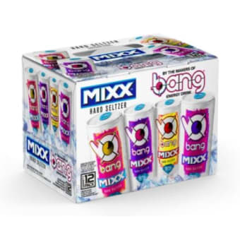 Bang Mixx Seltzer 12pk can