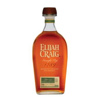 Elijah Craig Rye 750ml
