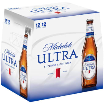 Michelob Ultra 12 pack bottle