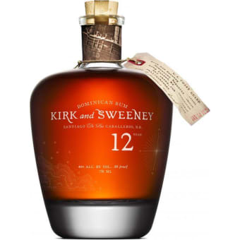 KIRK SWEENEY 12 YR RUM 750ml
