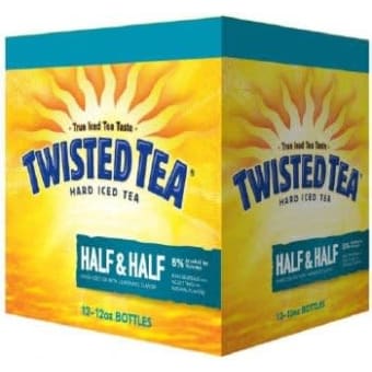TWISTED TEA - 1/2 & 1/2 12PK CAN - 12 OZ