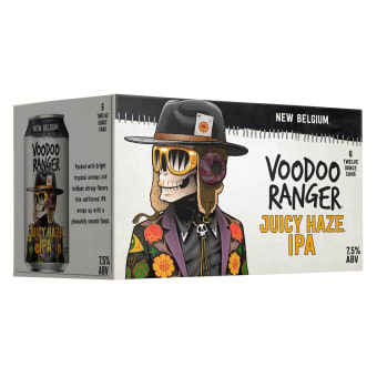 New Belgium Voodoo Ranger Juicy Haze IPA 6 pack can