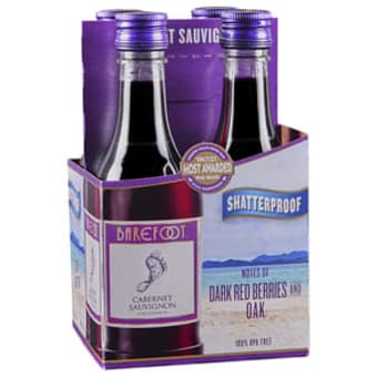Barefoot Cabernet 4X187Ml