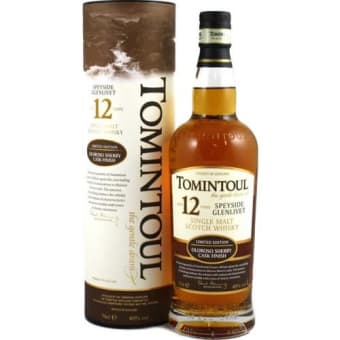 Tomintoul Sherry Cask 12yrs 750ml