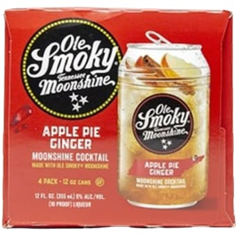 Ole Smoky Apple Pie Ginger - 4 cans / 12oz