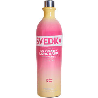 Svedka Strawberry Lemonade Flavored Vodka - 750mL