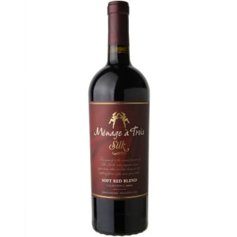 Menage A'Trois Silk Soft Red Wine Red Blend - 750mL Menage a Trois