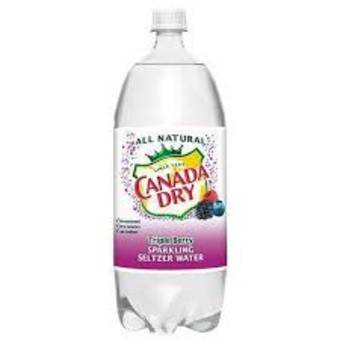 Canada Dry Triple Berry 2liter Bottle