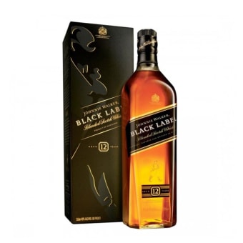 JOHNNIE WALKER BLACK LABEL SCOTCH 1L