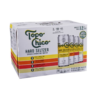 Topo Chico Hard Seltzer Variety Pack - 12 Cans/ 12oz