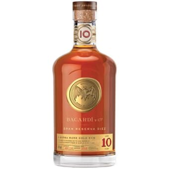 BACARDÍ Gran Reserva Diez Rum - 750ml Bottle