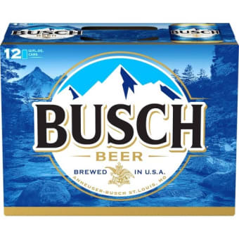 BUSCH 12PK CANS