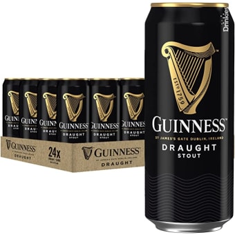 Guinness Draught Stout 24 Pack 14.9oz Cans