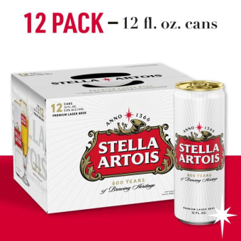 Stella Artois 12Pack 12oz Cans