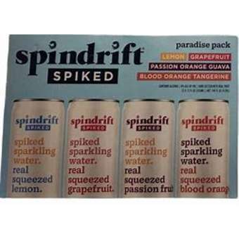 Spindrift Spiked Paradise 12 Pack