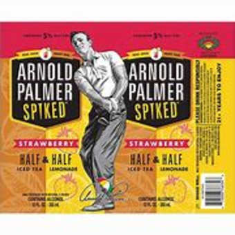 Arnold Palmer Spiked Strawberry Half Iced Tea & Half Lemonade 24oz