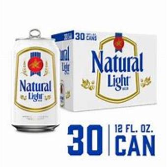 Natural Light 30pack Cans