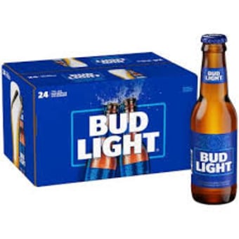 Bud Light 7oz 24 Pack Bottles