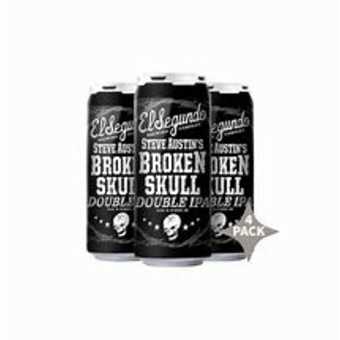 El Segundo Broken Skull Double IPA 4 Pack 16oz Cans