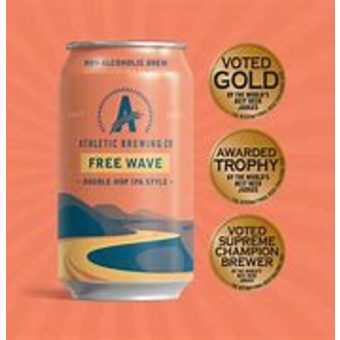 Athletic Brewing Co. Free Wave 12pack Cans