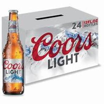 Coors Light 24pack Bottles