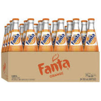 Mexican Fanta Glass 12oz 24Pack