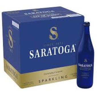 Saratoga Sparkling 28oz 12Pack Bottle