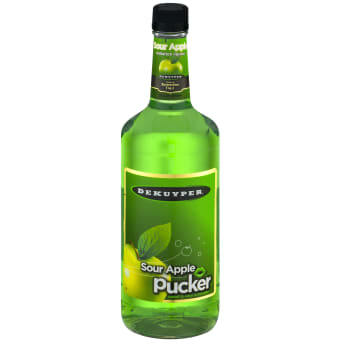 DEKUYPER PUCKER SOUR APPLE 1L