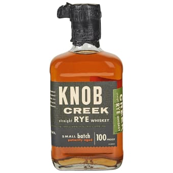 KNOB CREEK RYE BOURBON 375ML