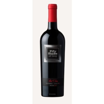 FIFTY SHADES OF GREY RED SATIN