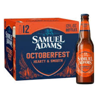 Sam Adams Octoberfest 12 Pack Bottles