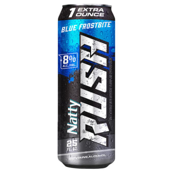 Natty Rush Blue Frostbite - 1 can / 25oz