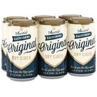AUSTIN EAST ORIGINAL DRY 6 PK