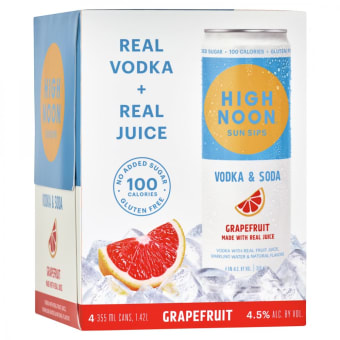 Highnoon Grapefruit - 4 Packs