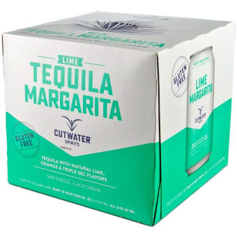 Cutwater Spirits Lime Margarita - 4 Pack