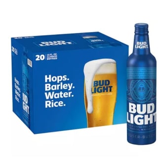 BUD LIGHT ALUMINUM 16 OZ 15 PACK CAN