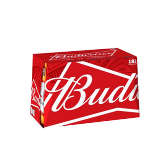 BUDWEISER 12 OZ 18PK BTL