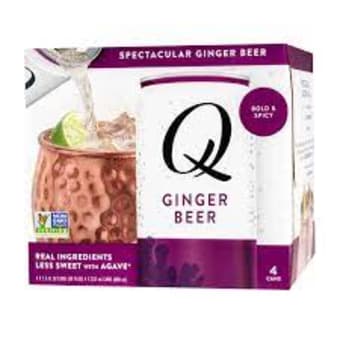 Q Ginger Beer - 4 cans / 200mL