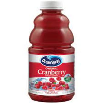Ocean Spray Cranberry Juice Cocktail - 1 bottle / 32oz