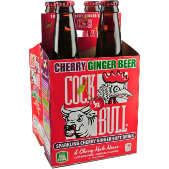 Cock 'n Bull Cherry Ginger Beer - 4 bottles / 12oz