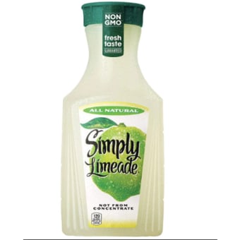 Simply Limeade - 1 bottle / 59oz