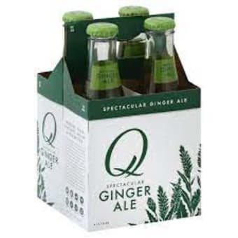 Q Ginger Ale - 4 bottles / 6.7oz