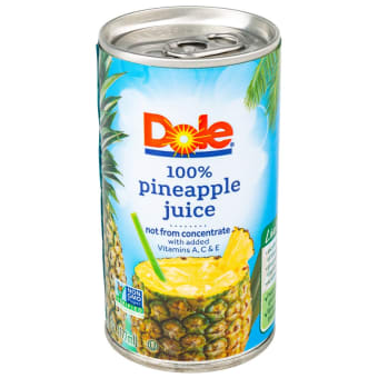 Dole Pineapple Juice - 1 can / 6oz