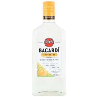 Bacardí Tangerine Flavored White Rum - 375mL