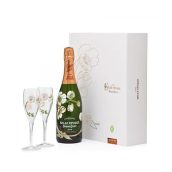 Perrier Jouet Fleur Gift Set With Two Glasses - 750mL