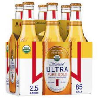 Michelob Ultra Pure Gold 6pack 12oz